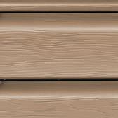Виниловый сайдинг коричневый (орех)